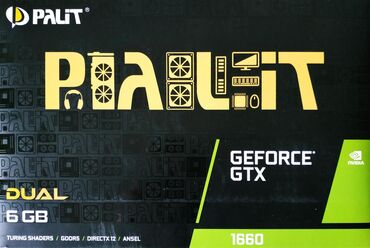 видеокарта ddr5: Видеокарта, Б/у, Palit, GeForce GTX, 6 ГБ, Для ПК