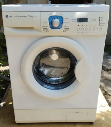новая стиральная машинка: Стиральная машина LG, Б/у, Автомат, До 6 кг, Полноразмерная