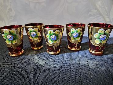 arkopal cinije: Casice Bohemija rucni rad 1950 do 1970 god.za zestoko pice. Casice — 4