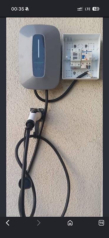 cpm bufersiz 07: Divara quraşdırılan elektrik avtomobil şarj cihazı (EV charger) dəsti — 1