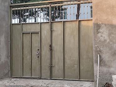 demir bocqa: Metal darvaza və pəncərəli üst hissə - Material: qalın metaldan — 1