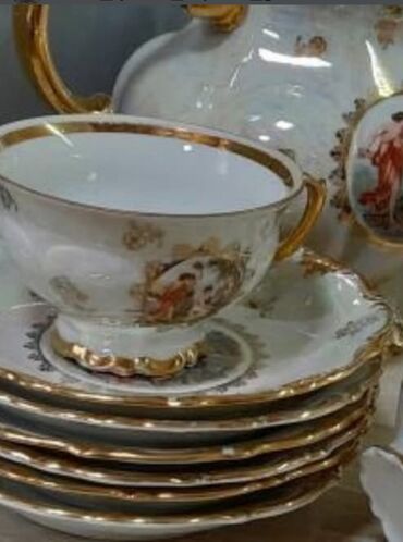 soba ucun suse qablar: Obedniy və çayniy birlikdə 12 nəfərlik madonna set. İstifadə