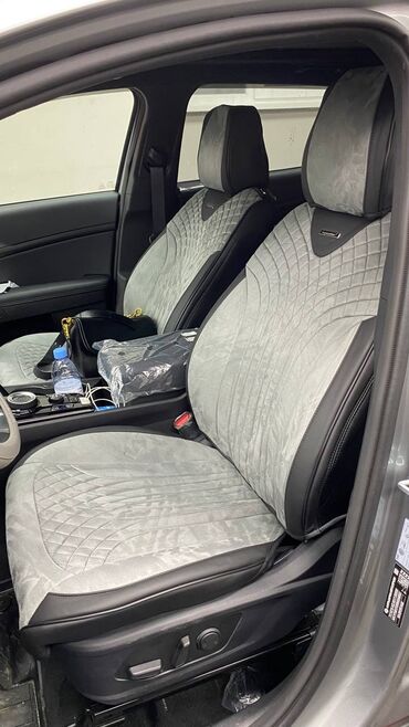 Чехлы и накидки на сиденья: Фирменные 5D чехлы Bizzon Закрывают боковину и спинку передних — 18