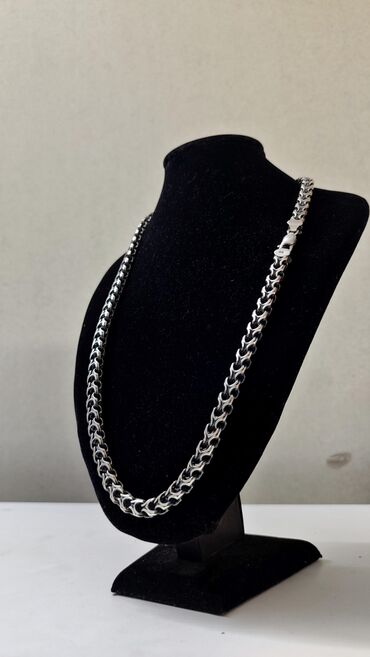 Серебряные цепочки: Цепь "Мегапитон" Серебро 925 проба Вес 75 Грамм Длина 55 см Ширина 9.5 — 23