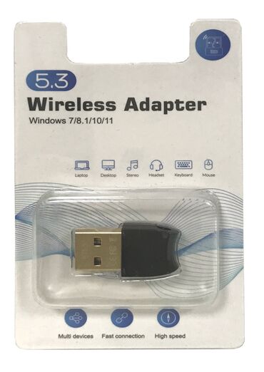 Модемы и сетевое оборудование: Адаптер Bluetooth версии 5.3 – быстрое и устойчивое подключение — 16