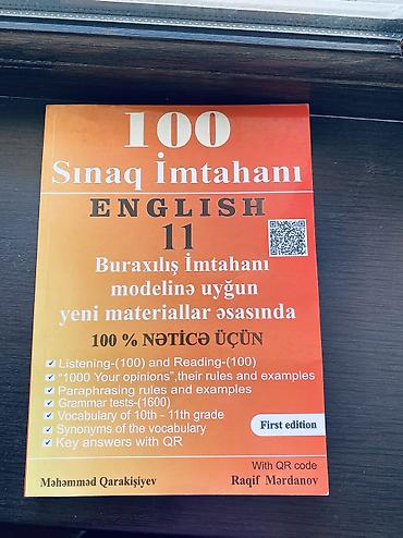 kimya dim 2025 pdf: Gəncə şəhərində satılır ! İngilis dili ( Listing,Reading, Gramma ) — 1
