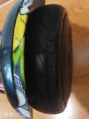 Электротранспорт: Qrafiti dizaynlı hoverboard (özünü balanslaşdıran skuter) — 2