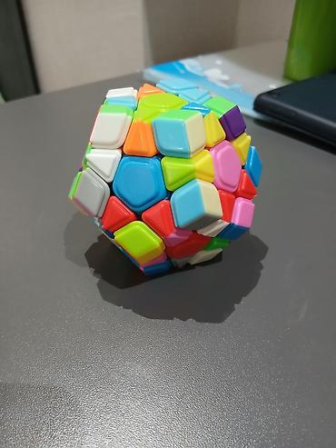 Rubik kubu: Məhsul: Rəngarəng Megaminx (dodekaedr) tipli rubik tapmacası - Forma — 1