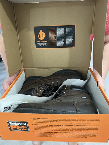 обувь зимние: Timberland PRO мужские ботинки размер 44, на 43,5 оказались велики