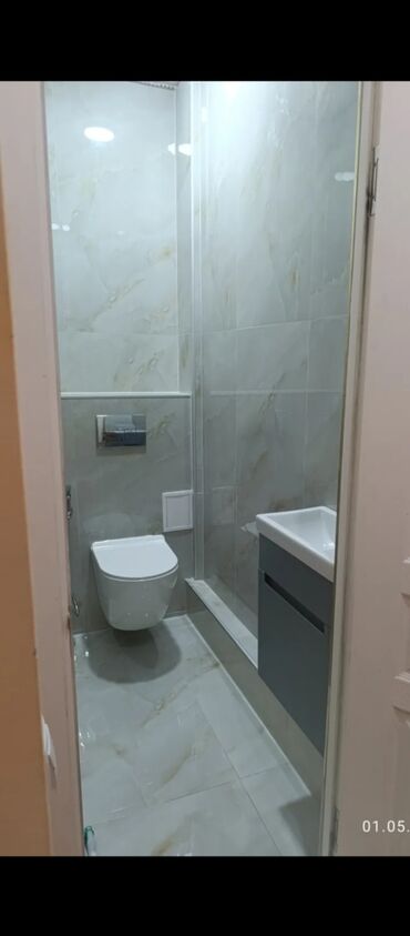 Укладка плитки: Услуги по облицовке ванных комнат и душевых плиткой/керамогранитом под — 21