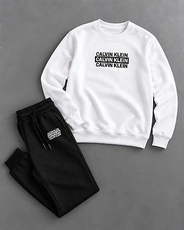 hugo boss sweatshirt: 🔥 MUŠKI KOMPLETI – BELI DUKS + CRNI DONJI DEO 🔥 Moderni i atraktivni — 9