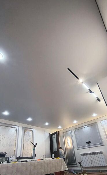 Натяжной потолок: Натяжной потолок Глянцевое, Матовое, 3D потолки Гарантия, Бесплатная консультация, Бесплатный замер — 10