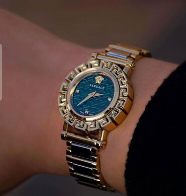 Наручные часы, Versace, цвет - Золотой