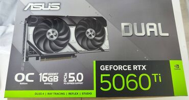 Видеокарты: Видеокарта Asus GeForce RTX 5060 Ti, 16 ГБ, Новый
