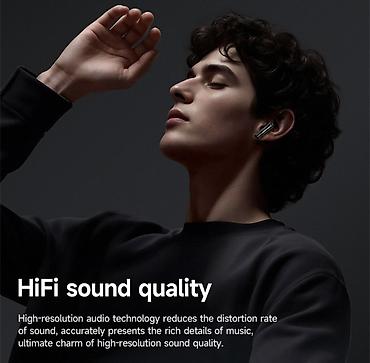 e book: Беспроводные наушники Hoco EQ33 (TWS) - Чистый звук Hi‑Fi: технология — 2