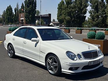 авто химии: Mercedes-Benz E-класс AMG: 2004 г., 5.5 л, Автомат, Бензин, Седан — 2
