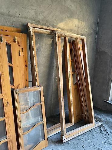 taxta qapilar: Taxta iç qapılar və qutular dəsti - Material: təbii ağac (şılaq — 2