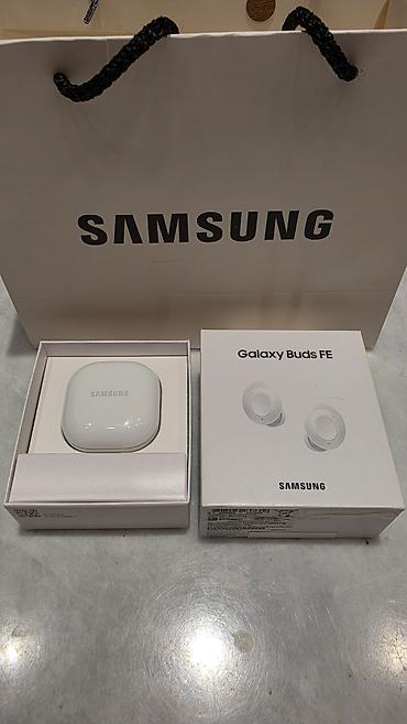 Qulaqcıqlar: İşlənmiş Simsiz (Bluetooth) Qulaqcıqlar, Samsung, rəng - Ağ — 2