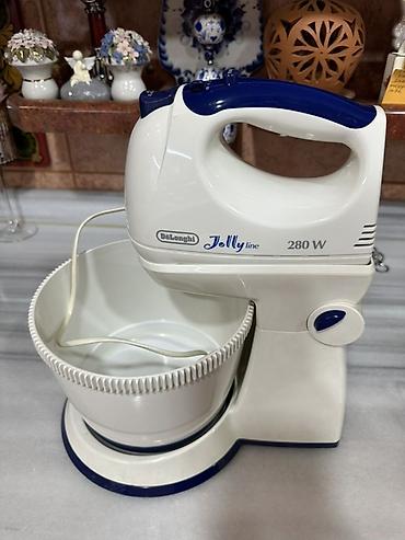 xemir mikseri: DeLonghi Jolly Line mikser – 280 W - Stasionar mikser bazası və — 4