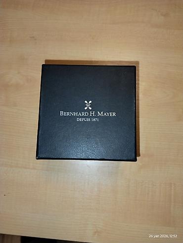 bernard h mayer: Bernhard H. Mayer kişi qol saatı – Swiss Made Xüsusiyyətlər: - Brend — 3