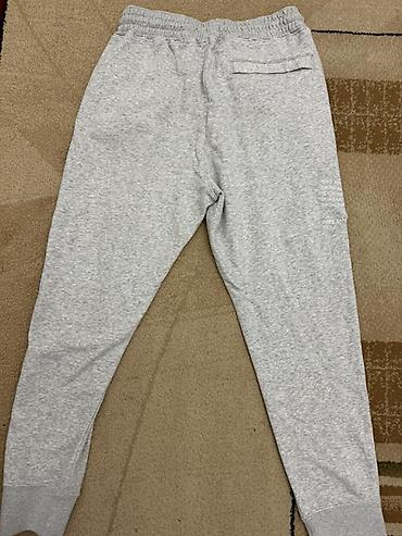 nike tech flecee: Новые !Серые спортивные брюки Nike Swoosh - Материал: мягкий трикотаж — 1