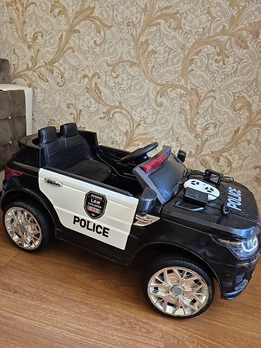 Uşaq dünyası: Uşaq üçün elektrikli polis maşını – JC-002 Mənzil evi olduğu üçün ev — 3