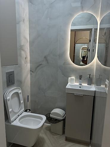 hostel osh: 3 комнаты, Люкс, элитка, Асанбай, глобус, Душевая кабина, Постельное — 8