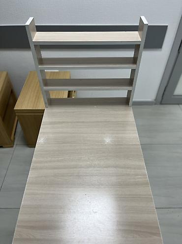 study table: Маникюрный стол - Материал: ЛДСП в светлом древесном декоре, кромка в — 5