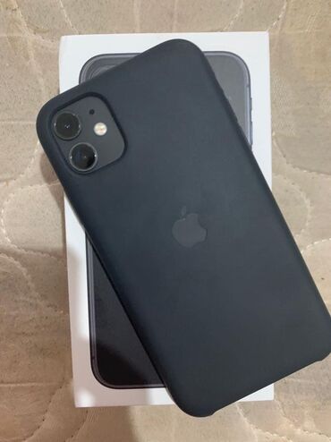 антенна для тв: IPhone 11, Колдонулган, 64 ГБ, Кара, Заряддоочу түзүлүш, Каптама, 78 %