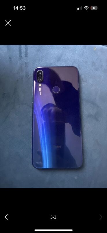 купить бу поко х3 про: Redmi, Redmi 7, 128 ГБ, түсү - Көк, 2 SIM