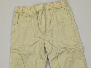 zielone legginsy dzieciece: Sweatpants, 9-12 months, condition - Fair