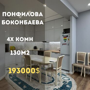 Долгосрочная аренда квартир: 4 комнаты, 130 м², Элитка, 14 этаж, Евроремонт