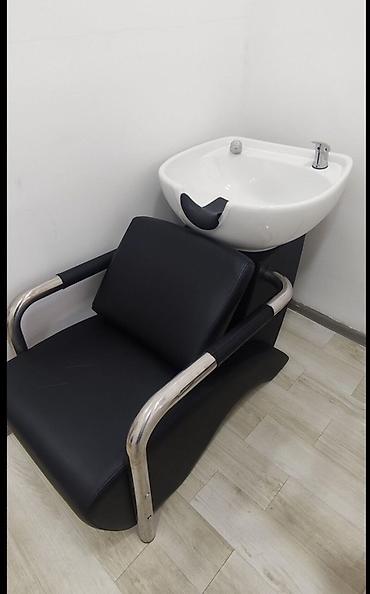 Salon, tibbi mebel: Salon üçün yuyunma stolu və kreslo dəsti - Model: inteqrə olunmuş — 1