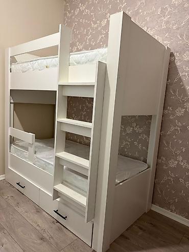 Oğlan və qız üçün, Yeni, Çarpayı, Matras ilə, Siyirməli, Laminat — 3
