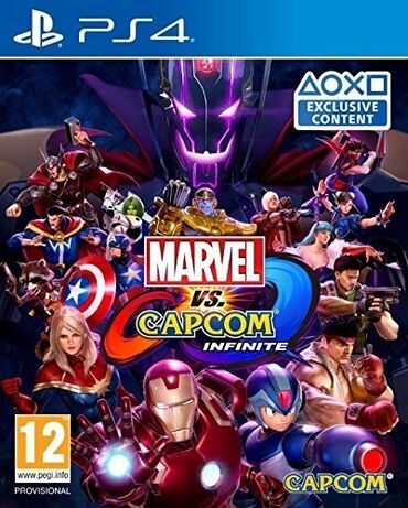 PS4 (Sony Playstation 4): Ps4 marvel vs capcom infinite