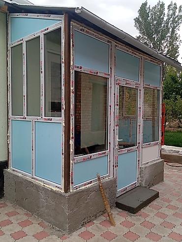 Пластиковые окна на заказ: Перегородки Витражи пластиковые и алюминиевые подоконники маскетные — 8