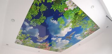 Натяжной потолок: Натяжной потолок Глянцевое, Матовое, 3D потолки Монтаж, Гарантия, Демонтаж — 11