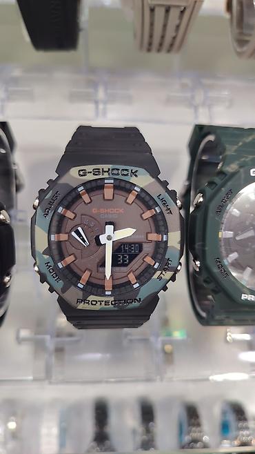 qol saati casio: Casio G‑SHOCK GA‑2100 seriyası qol saatları - Korpus: səkkizbucaqlı — 1