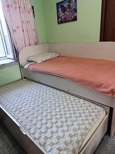 bunk bed: Детская кровать трансформер, Б/у, цвет - Бежевый — 4