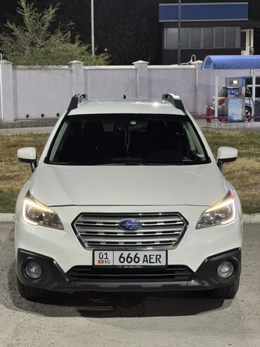 обмен машинами ключ в ключ: Subaru Outback: 2017 г., 2.5 л, Вариатор, Бензин, Кроссовер