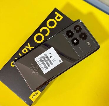 телефоны в бишкеке цум цены редми: Poco X6 Pro 5G, Б/у, 256 ГБ, цвет - Черный, 2 SIM