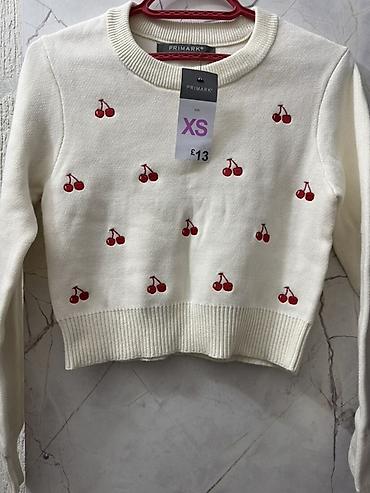 Кофты, свитеры: Кофта, Укороченная модель, XS — 1