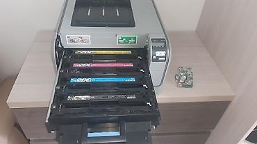 mini laser: HP Color LaserJet CP1515n rəngli lazer printer. Şəbəkə bağlantısı — 5