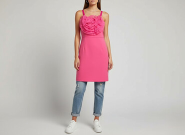 sukienki na chrzciny dla chrzestnej: Women`s dress, size S