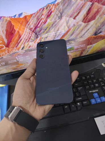 Samsung: Samsung Galaxy A35, 256 GB, rəng - Qara