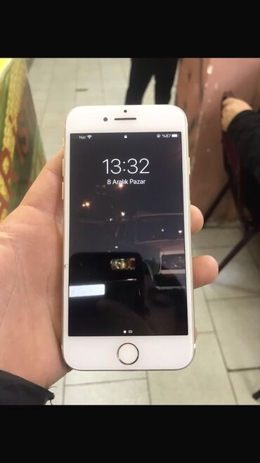 ayfon telefon zengleri: IPhone 7, 128 GB, Gümüşü, Barmaq izi, Face ID