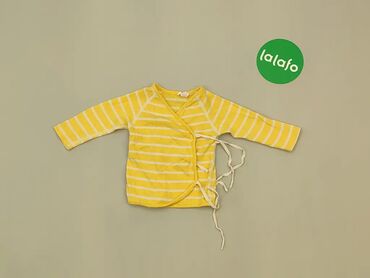 Bluzki: Bluzka, 1-3 m, wzrost - 60 cm., wzór - Linia, kolor - Żółty