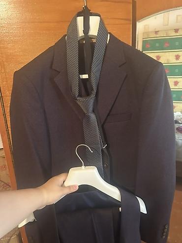 Костюмы: Kişi üçlü kostyum dəsti - Rəng: tünd göy (navy) - Komplekt: pencək — 2