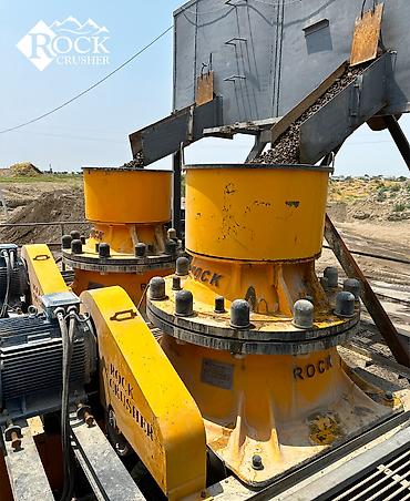 Конусные дробилки: Конусная дробилка, Трёхфазное 380 В, Новый — 7