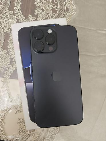 iphone 13 max: IPhone 16 Pro Max, 256 GB, Black Titanium, Face ID — 1